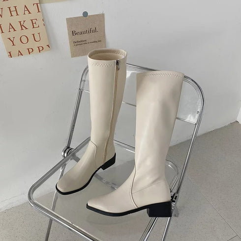 New Style Winter Versatile Long Knee Boots